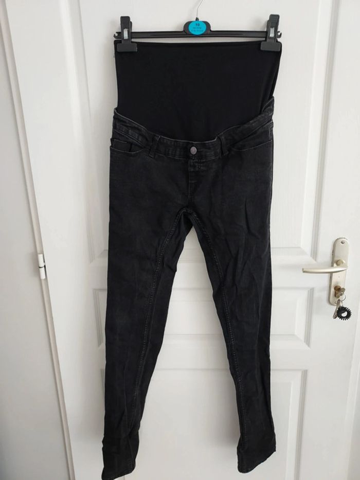 Jeans maternité noire