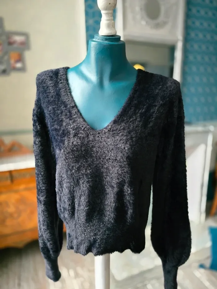 Pull de marque Twinset taille M noir - photo numéro 2