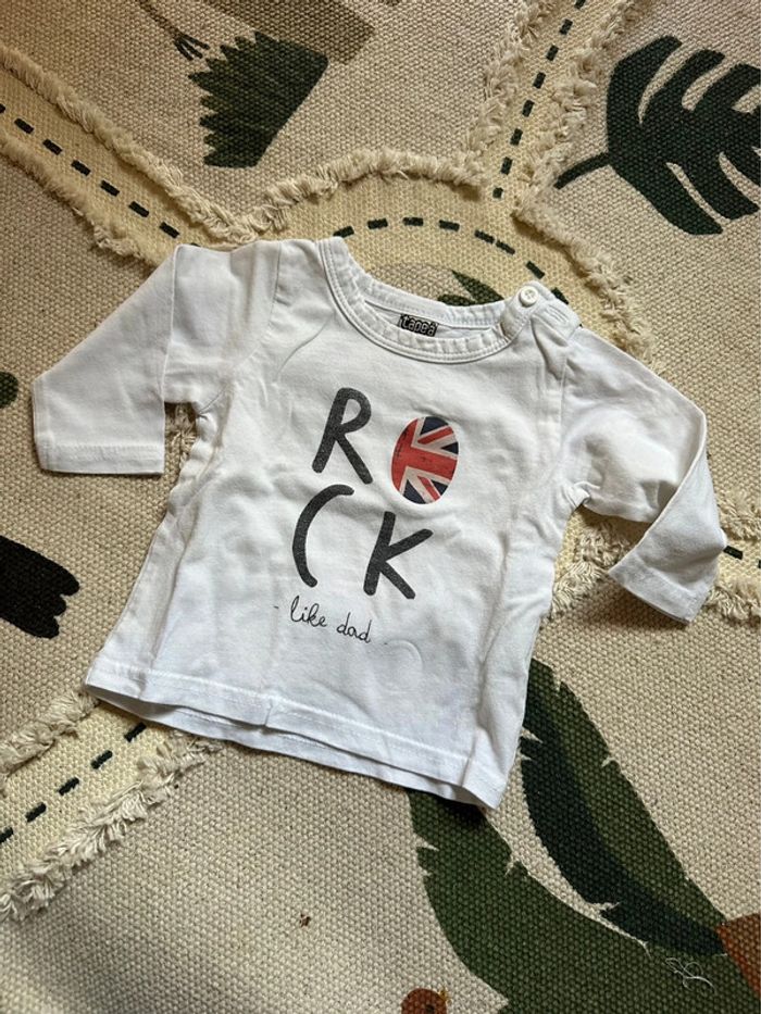 T-shirt manche longue 3 mois