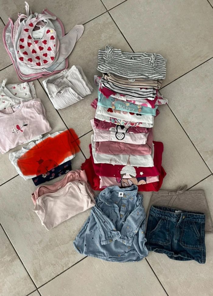 Lot 12mois fille hiver