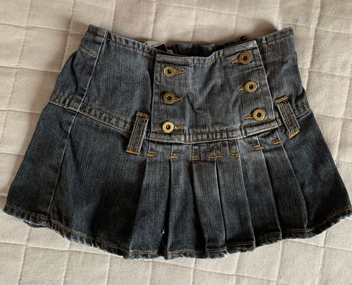 Jupe en jean noir 2 ans