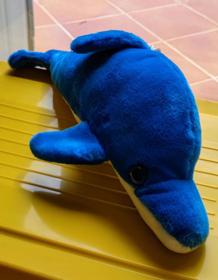 Dauphin 🐬 peluche 🐬 sonore 🎶 très douce 🧸 - photo numéro 6