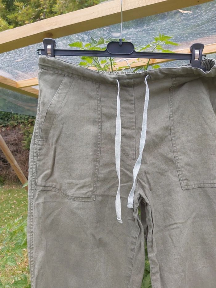 Pantalon fluide en lin - photo numéro 2
