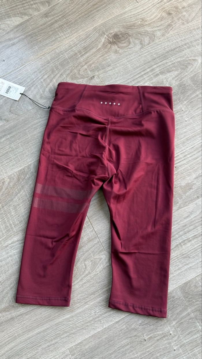 Legging court bordeaux Stronger taille M - photo numéro 3