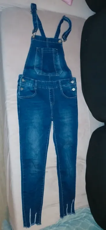 Salopette en jeans femme