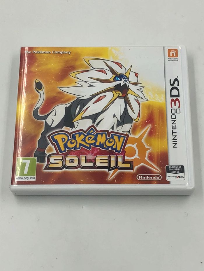 Jeu vidéo Pokémon Soleil sur console Nintendo 3Ds