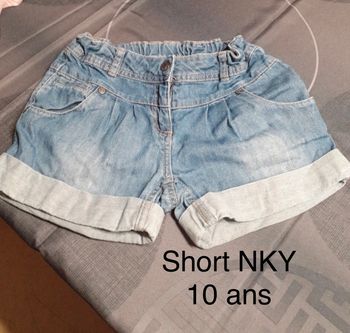 Short NKY 10 ans