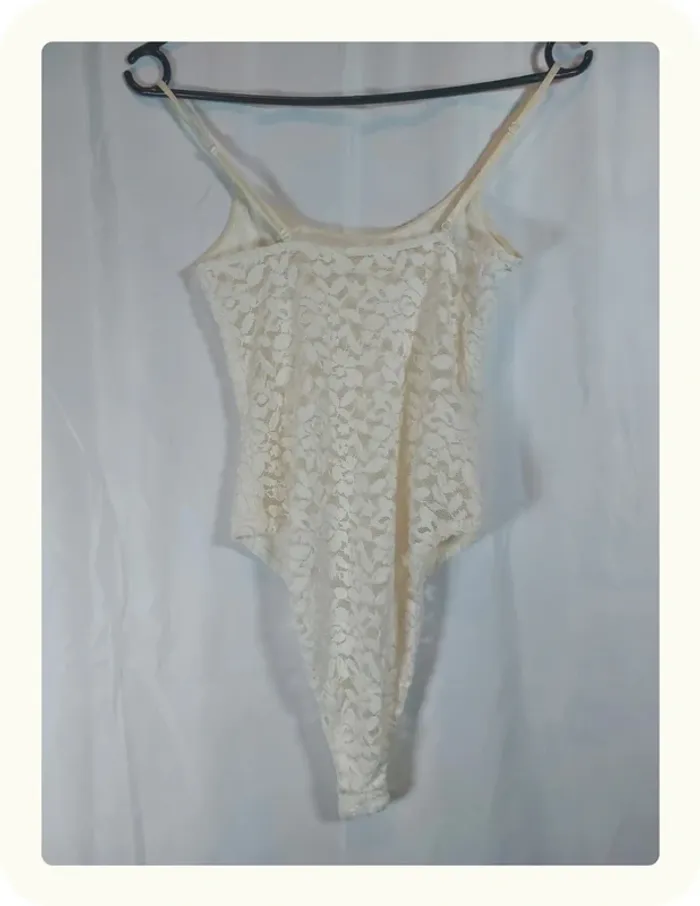 Body dentelle blanche - photo numéro 5