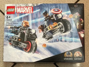 Lego Marvel 76260 Les Motos de Black Widow et de Captain America