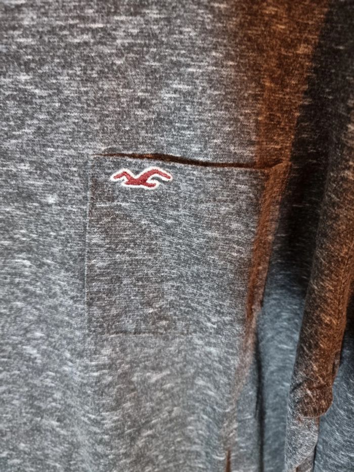 T-shirt manches longues Hollister - photo numéro 4