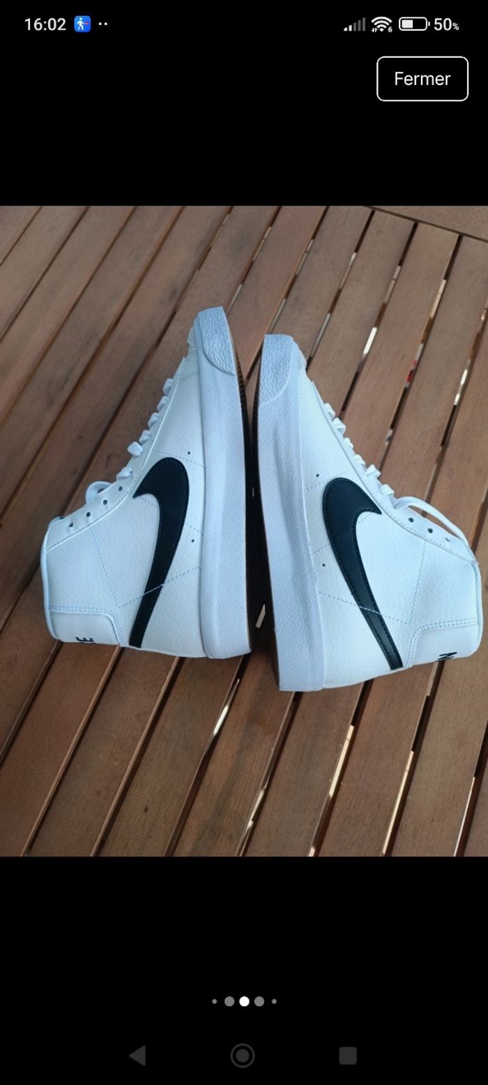 Baskets Nike montantes blazer mid - photo numéro 5