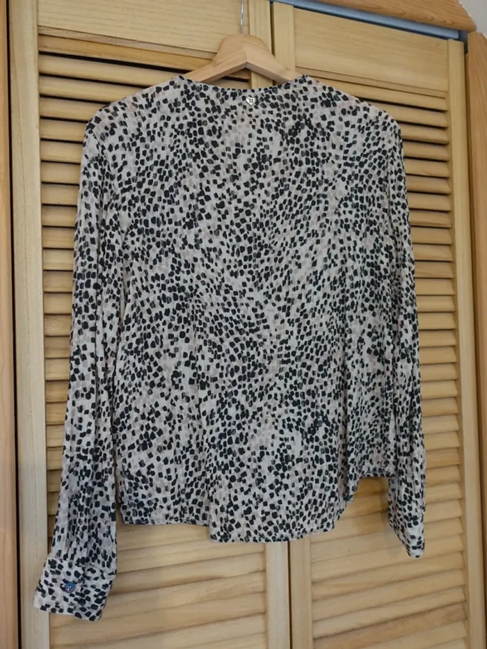 Blouse léopard irisée - photo numéro 4