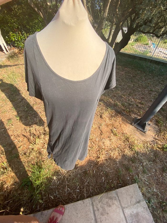 Petite robe grise American vintage 38 40 - photo numéro 5
