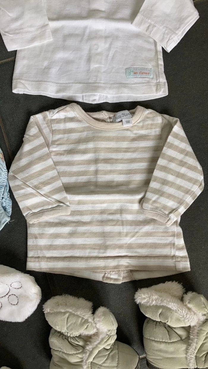 Lot 6 vêtements bébé - photo numéro 2