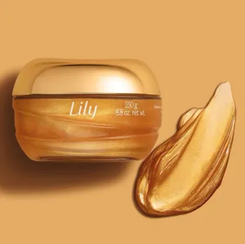 Gelée illuminatrice et hydratant pour le corps Lily Glow, 250 g