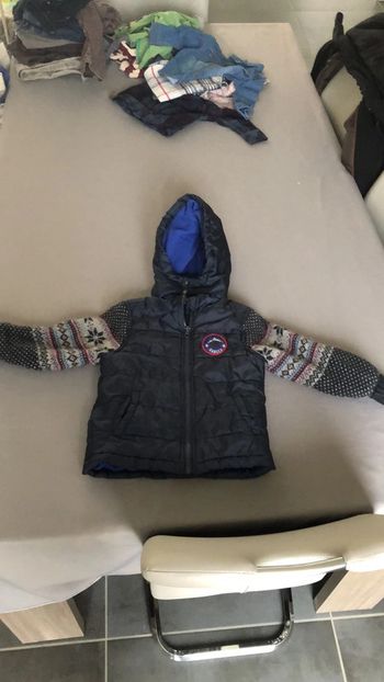 Manteau imperméable et polaire