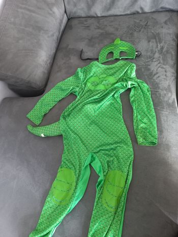 Deguisement pyjamasque 5/6 ans vert