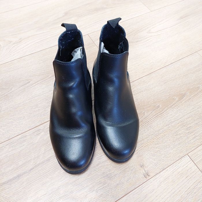 Bottines equitation cuir noir Decathlon - photo numéro 4
