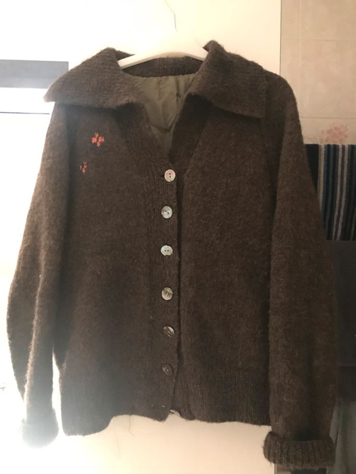 Gilet marron