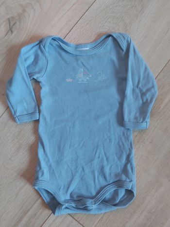 Bodie manches longues garçon Petit Bateau 3 mois Neuf (78)
