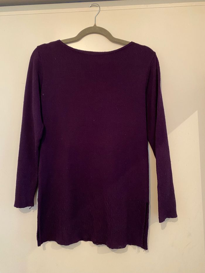 Pull violet taille s