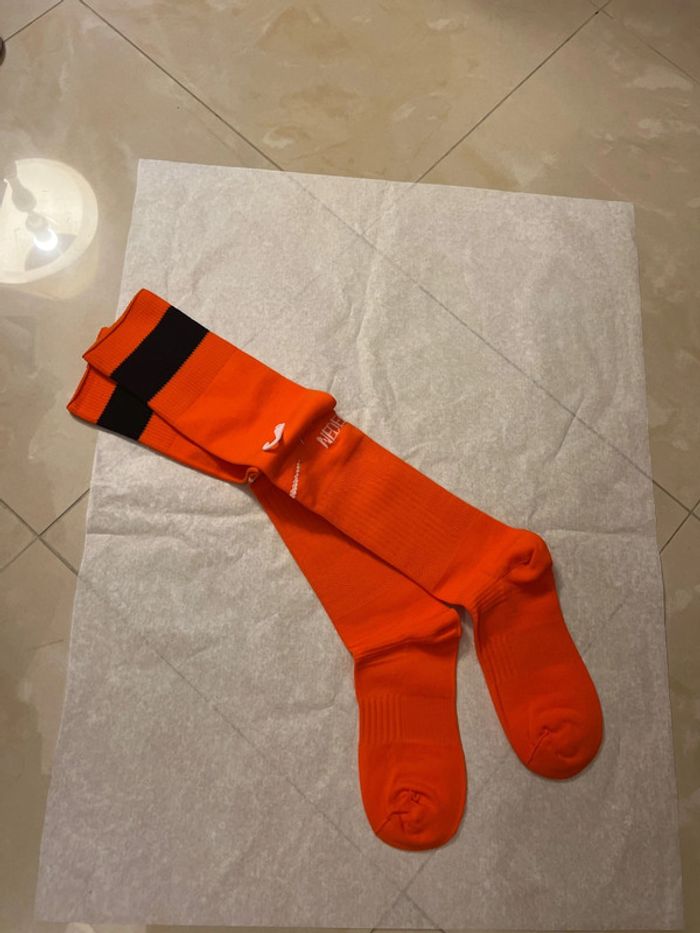 Maillot de foot Nike, équipe Pays-Bas avec chaussettes taille 7/8 ans authentique neuf - photo numéro 14