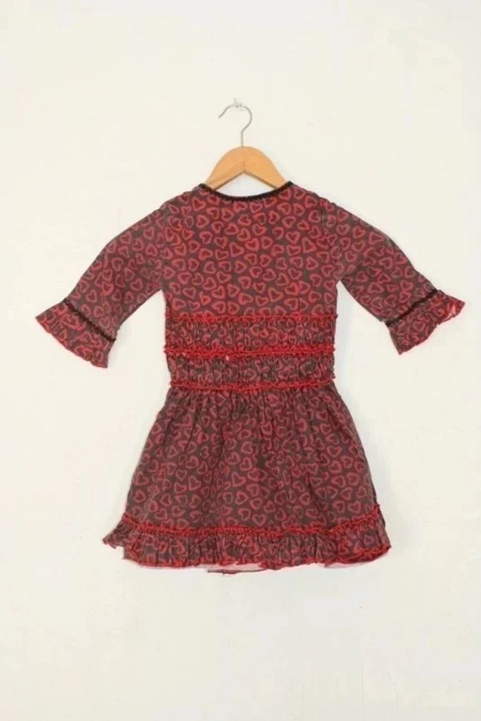 Robe noire et rouge Mim Pi 5 ans - photo numéro 2