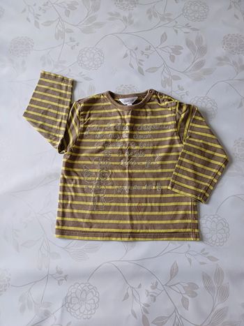 T-shirt 24 mois manches longues Kidkanai