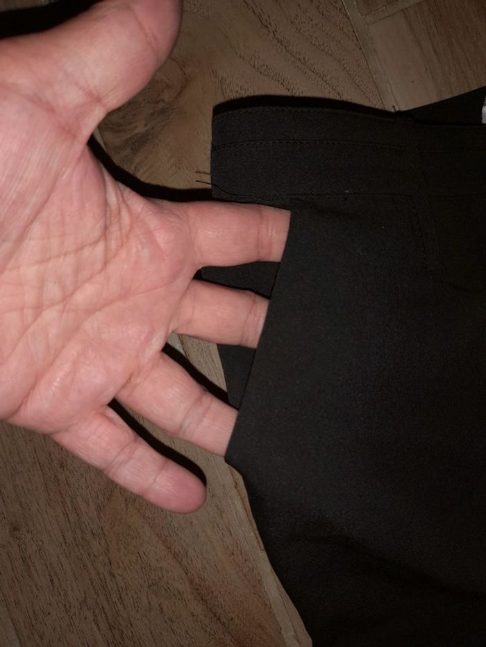 Pantalon noir 3 suisses 42 neuf - photo numéro 2