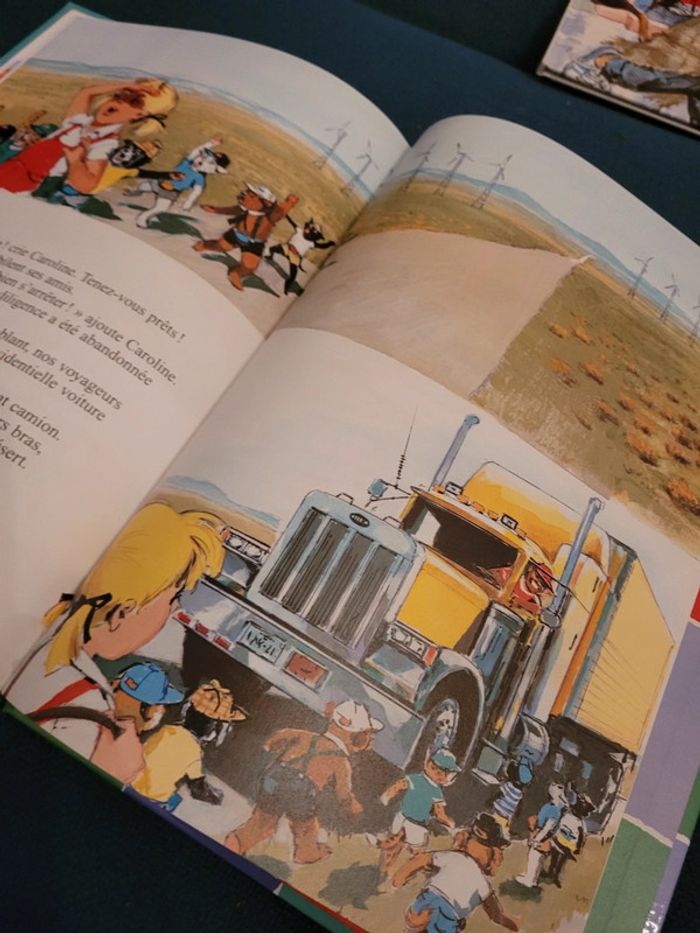 Caroline en Amérique USA Grand Canyon livre album rare multicolore Pierre Probst ours - photo numéro 11