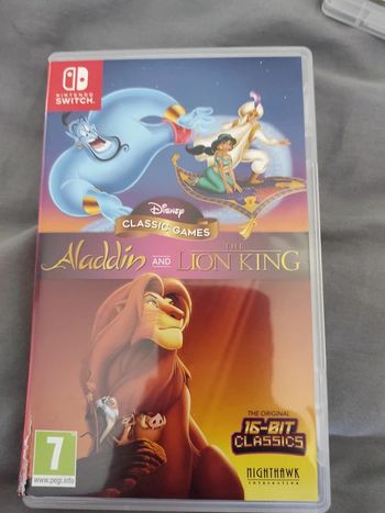 jeu switch aladdin et le roi lion