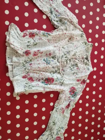 Haut fluide Longues manches 4/5 ans