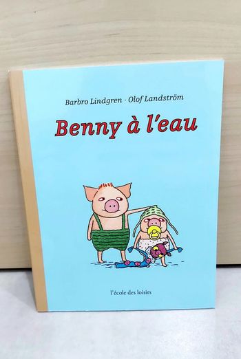 🌺 Livre (école des loisirs) : Benny à l'eau