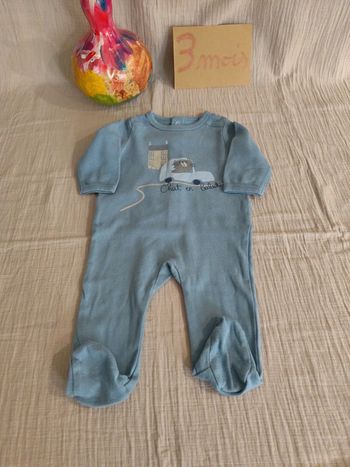 Pyjama 3M/60 cm Vertbaudet