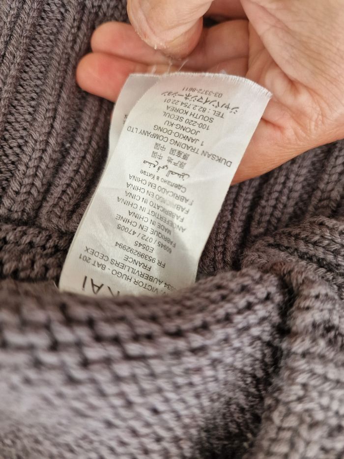 Gilet kookai gris taille 36 - photo numéro 5