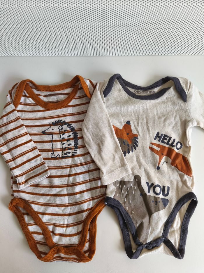 Lot de 7 bodies 1 mois - photo numéro 3