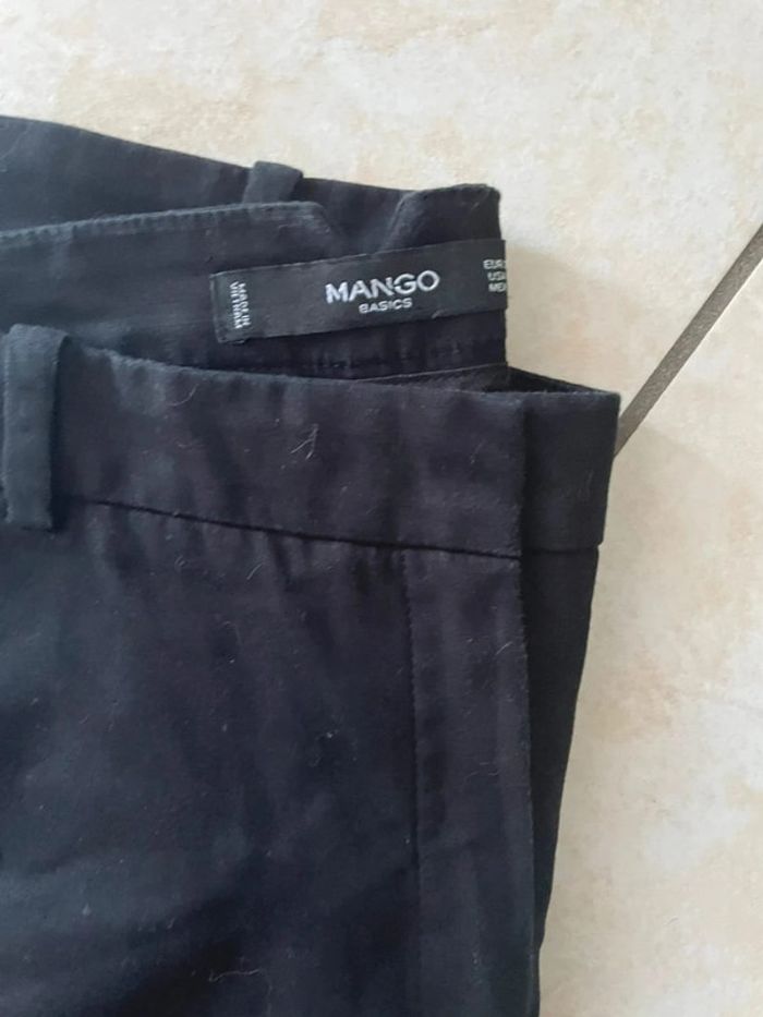 Pantalon de tailleur noir Mango Basics - Très bon état - photo numéro 3