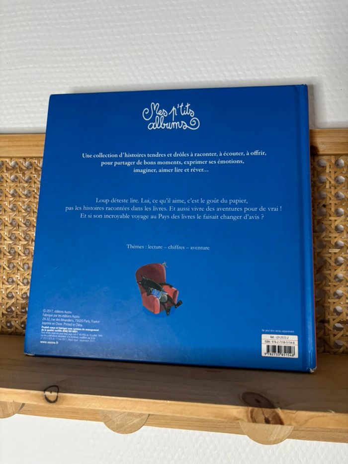Livre le loup qui n’aimait pas lire - photo numéro 2