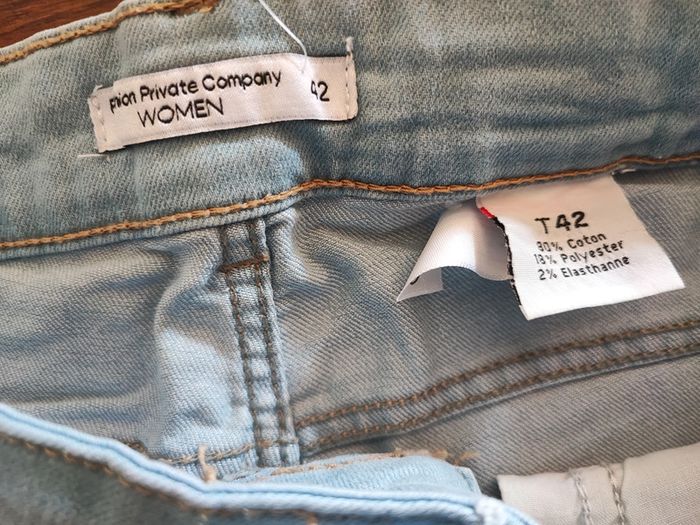 8 – Short en jean bleu clair 👖 - photo numéro 3