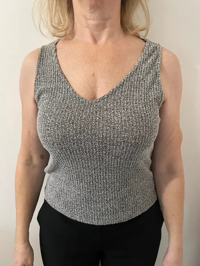 Débardeur épais gris mango