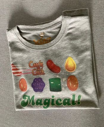 Tee shirt Candy Crush 11/12ans