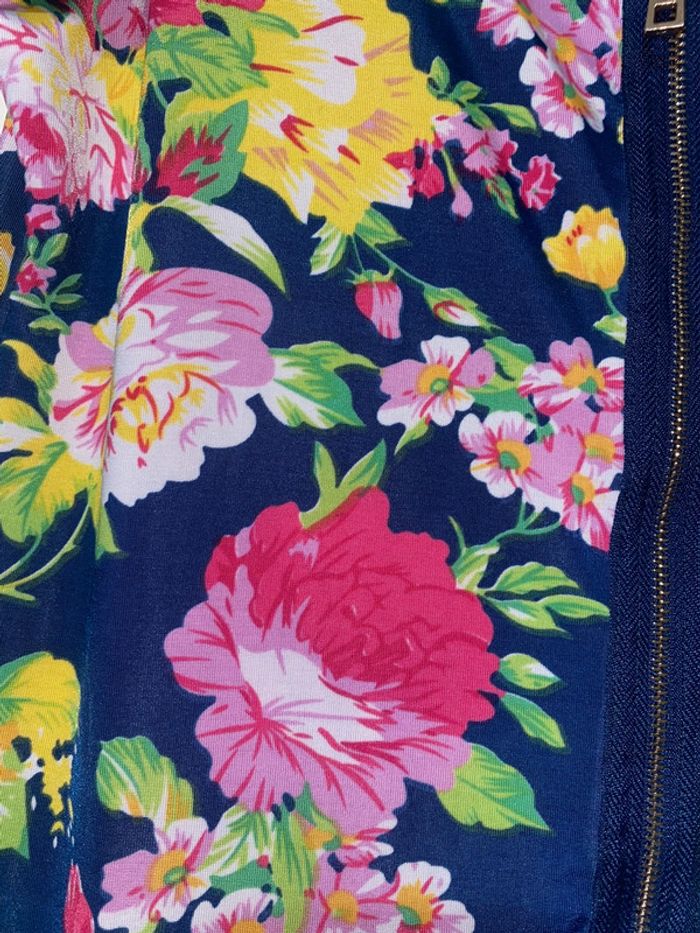 Robe élastique colorée fleurie - photo numéro 4