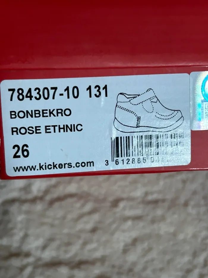 Chaussures Kickers fille 26 - photo numéro 7