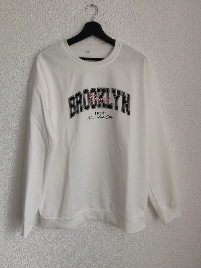 Sweat homme Brooklyn Chicago 1898 - photo numéro 3