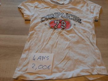 T-shirt 4ans