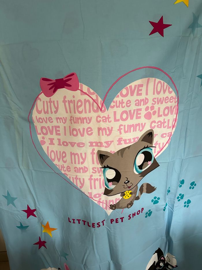 Parure de lit littlest pet shop 1 personne - photo numéro 2