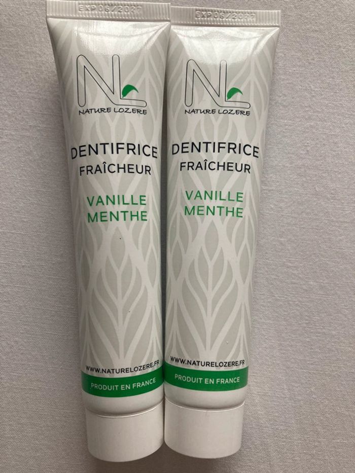 Dentifrice fraîcheur