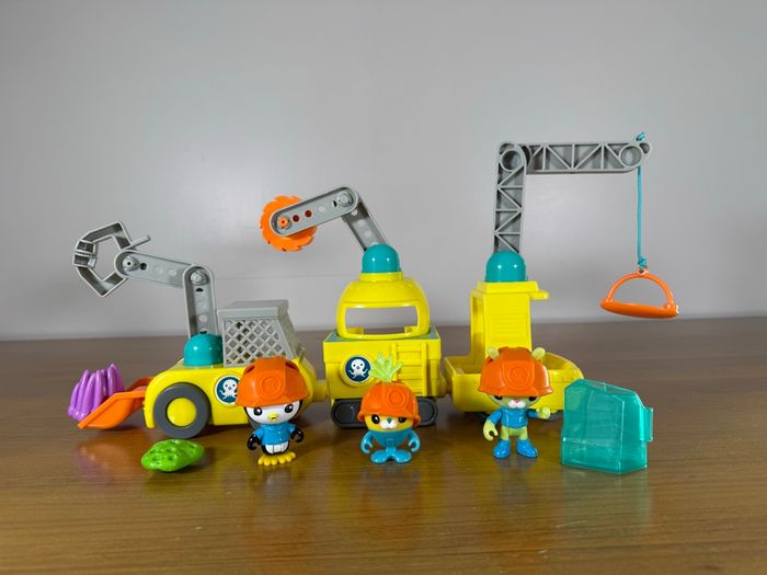 Octonauts Fisher Price ultimate octo repair véhicules de chantier octonautes avec figurines - photo numéro 2