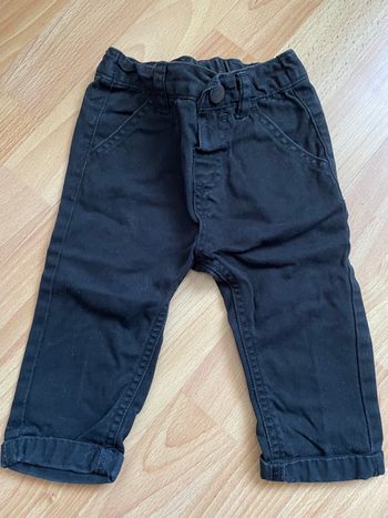 Pantalon noir 12 mois