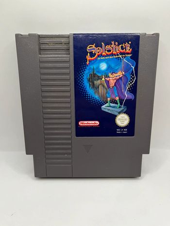 Solstice Nintendo Nes Game - Loose Pal Das VGC Tested
